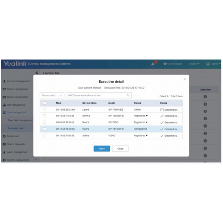 YEALINK Device Management Platform (YDMP) YEALINK Device Management Platform (YDMP)