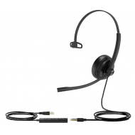 YEALINK UH34 SE Mono UC - проводная USB моно гарнитура, сертифицирована для Teams