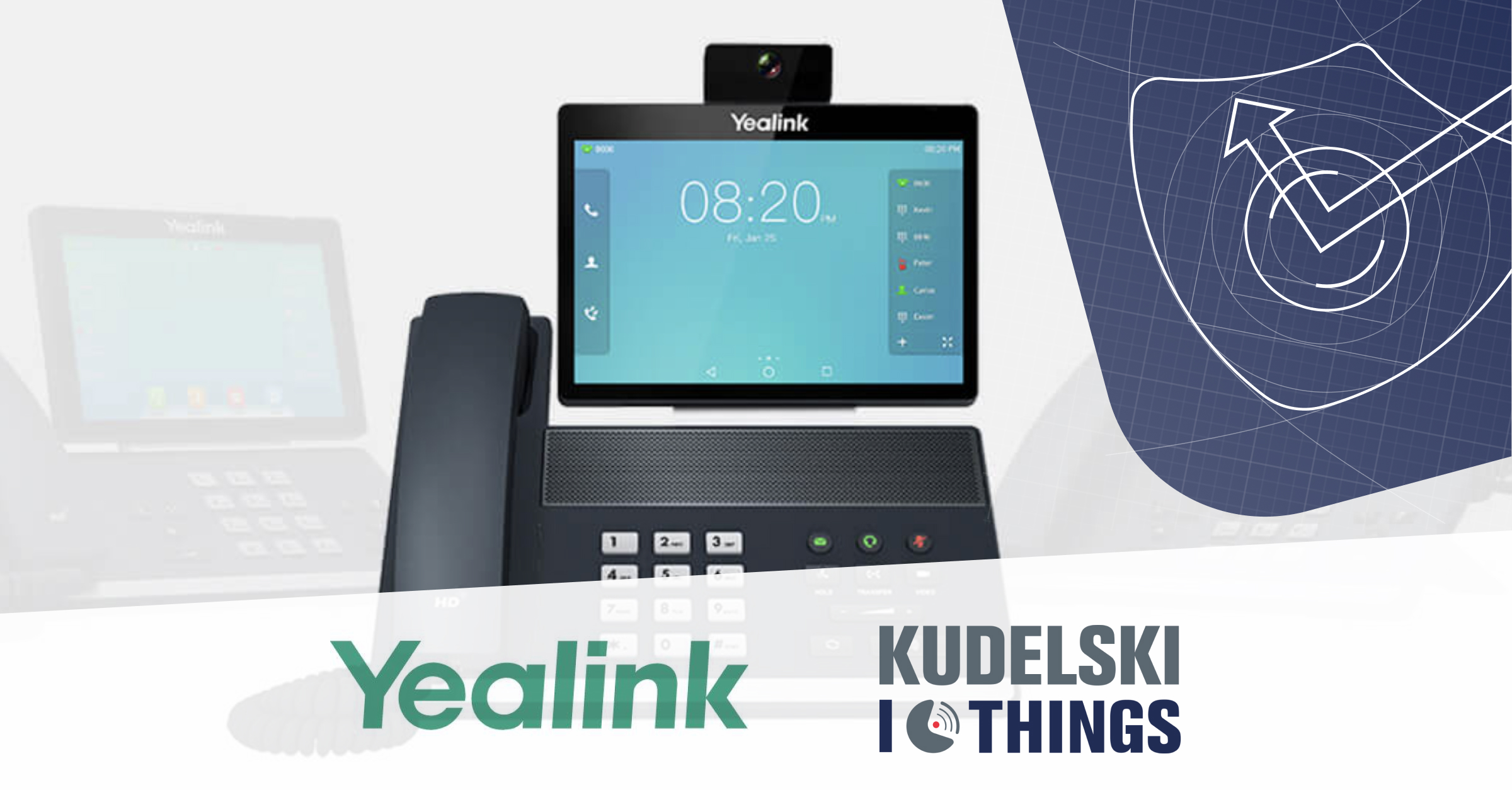 Kudelski IoT проверяет безопасность флагманского смарт-видеотелефона Yealink с поддержкой Zoom