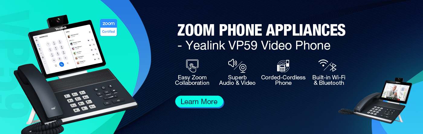 Yealink успешно запускает устройство Zoom Phone - VP59